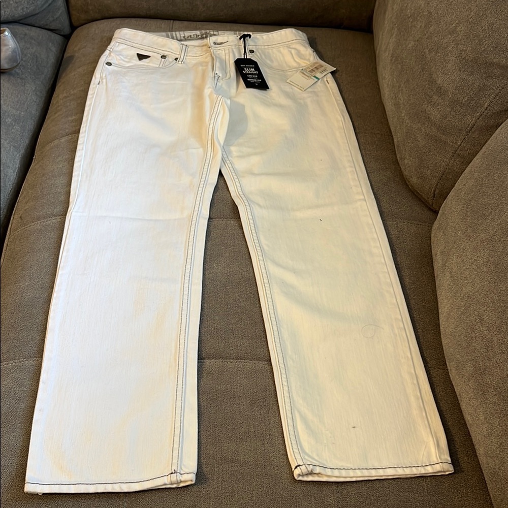 Guess White Slim Jeans Classic Style